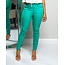 KICK IT WITH ME HIGH RISE SKINNY JEANS - KELLY GREEN