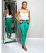 KICK IT WITH ME HIGH RISE SKINNY JEANS - KELLY GREEN