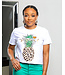 TROPICAL PINEAPPLE GRAPHIC T-SHIRT