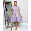 MAKE YOUR MOVE BELTED DRESS LAVENDER