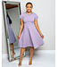 MAKE YOUR MOVE BELTED DRESS LAVENDER