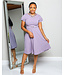 MAKE YOUR MOVE BELTED DRESS LAVENDER