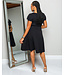 MAKE YOUR MOVE BELTED DRESS BLACK