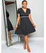 FIND A WAY POLKA DOT BELTED DRESS