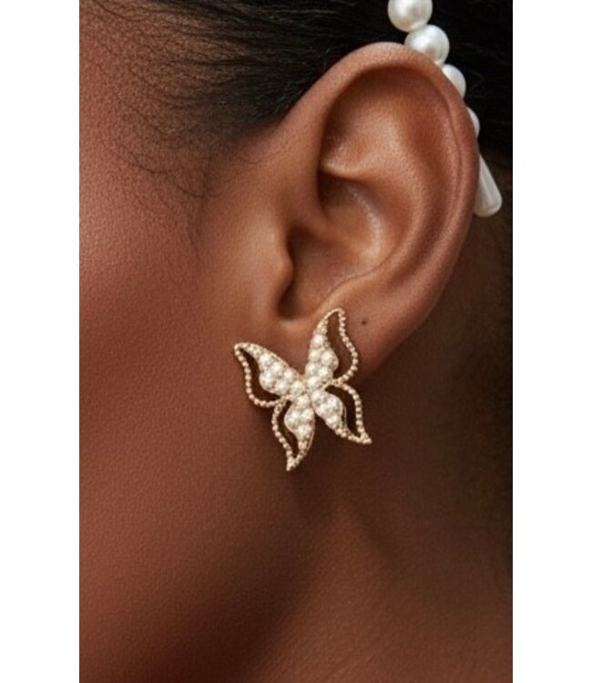 TOO FLY BUTTERFLY EARRINGS