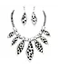 WILD THANG NECKLACE SET - SILVER