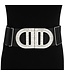 FOREVER LOCKED IN BELT - BLACK/SILVER