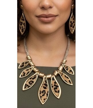 WILD THANG NECKLACE SET - GOLD