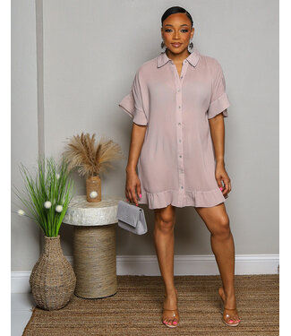 OFF DUTY PLEATED DRESS