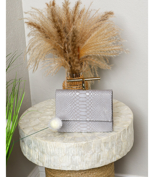 Just Unique Clutch - Grey