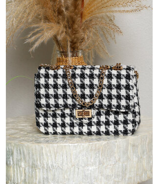 Out Of Your League Bag - White/Black