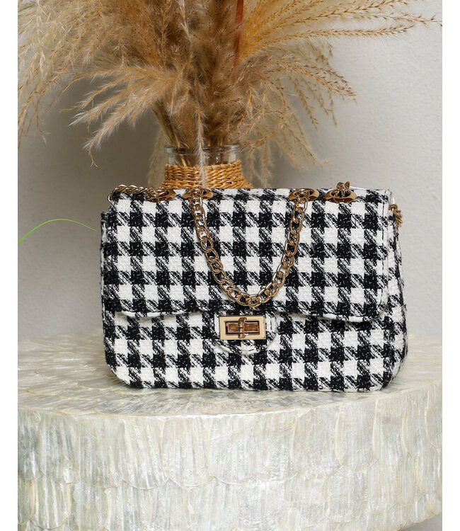 Out Of Your League Bag - White/Black