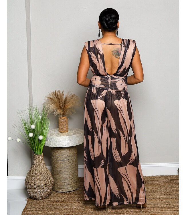 COVER YOUR TRACKS JUMPSUIT