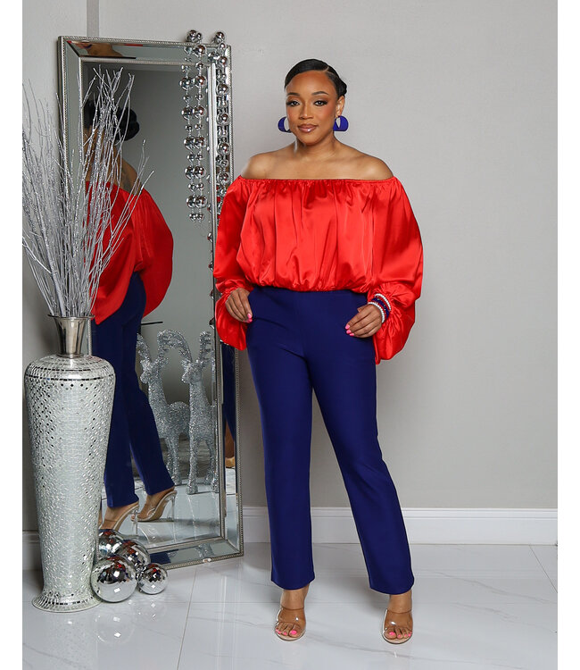 LOVE LETTERS OFF SHOULDER TOP