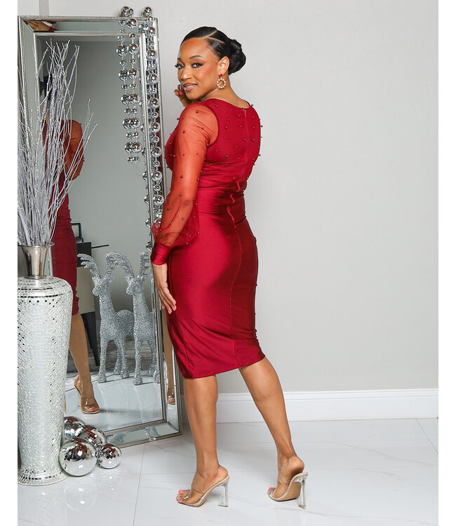 GOOD FOR MY SOUL MIDI DRESS