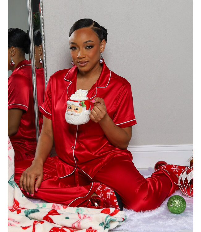FEELING FESTIVE PAJAMA PANTS SET