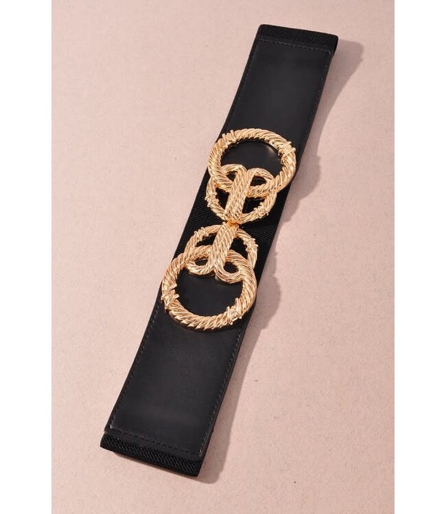 CHANGE THE GAME STRETCH BELT - BLACK