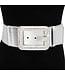 BIG GLOW STRETCH BELT - SILVER