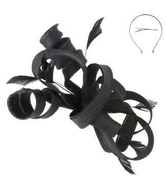 MIGHTY ONE FASCINATOR - BLACK
