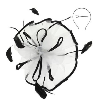 IN HONOR FASCINATOR - WHITE