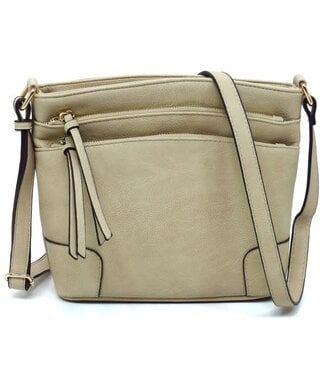 CARRY ME ALONG CROSS BODY BAG  - BRICK