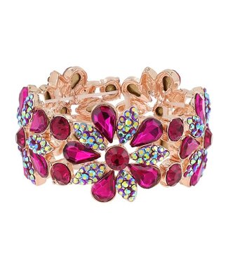 SHINE ON BRACELET - FUCHSIA