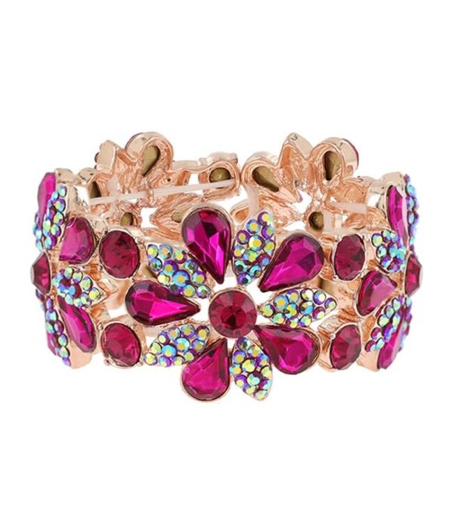 SHINE ON BRACELET - FUCHSIA