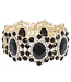 TOTAL ROYALTY JEWEL BRACELET - BLACK