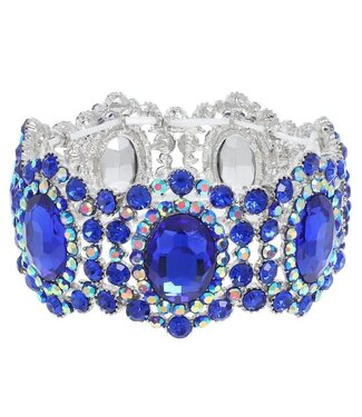 TOTAL ROYALTY JEWEL BRACELET - ROYAL BLUE