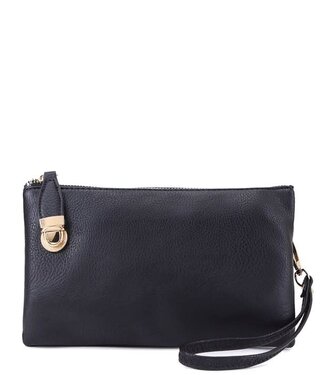 TAKE ME WITH YOU CLUTCH - BLACK