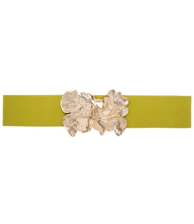 PRECIOUS METALS BELT - LIME