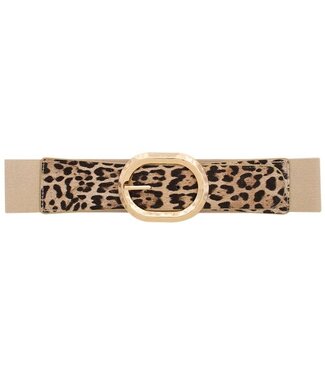 HIDDEN TALENTS BELT - GOLD LEOPARD