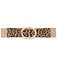 HIDDEN TALENTS BELT - GOLD LEOPARD