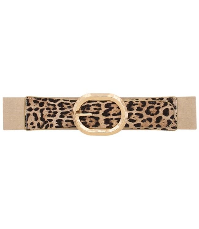 HIDDEN TALENTS BELT - GOLD LEOPARD