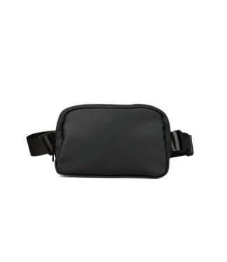 TRAVEL BUDDY CROSS BODY FANNY PACK - BLACK