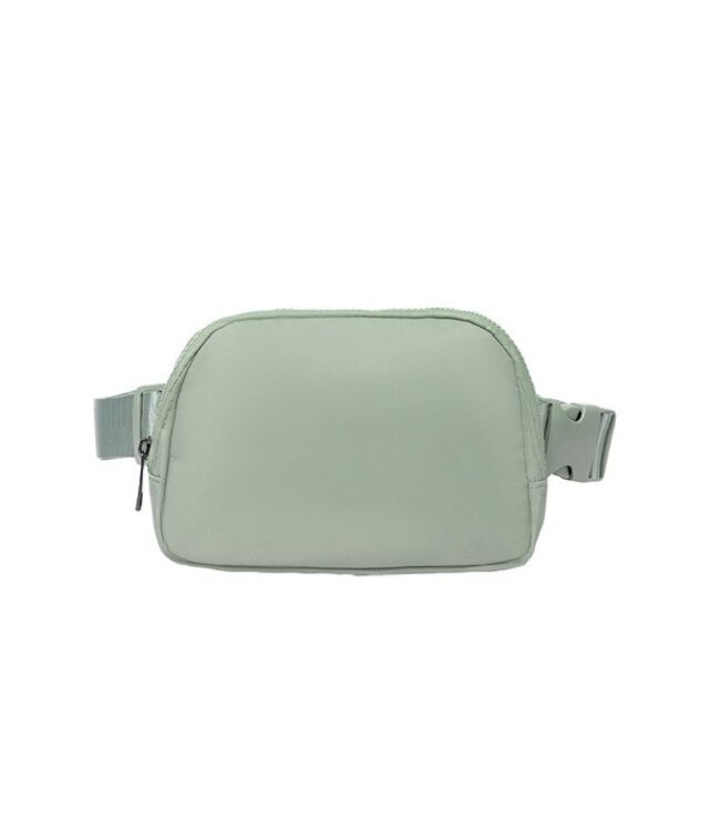 TRAVEL BUDDY CROSS BODY FANNY PACK - SAGE