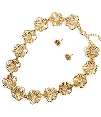 Flower Essence Necklace Set