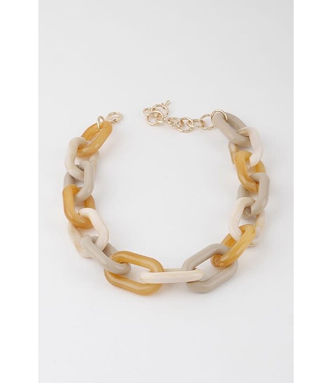 Joint Forces Acrylic Necklace