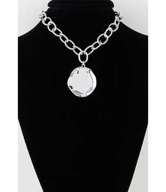 Full Circle Necklace - Silver
