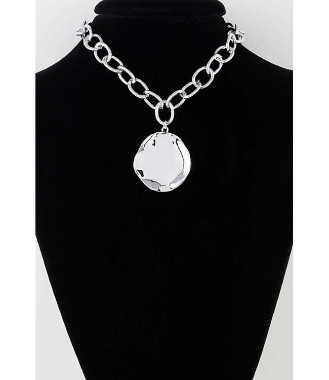 Full Circle Necklace - Silver