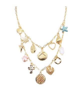By The Sea Necklace - Gold