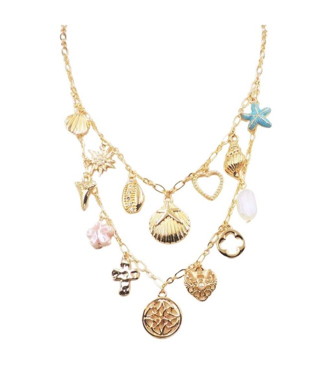 By The Sea Necklace - Gold
