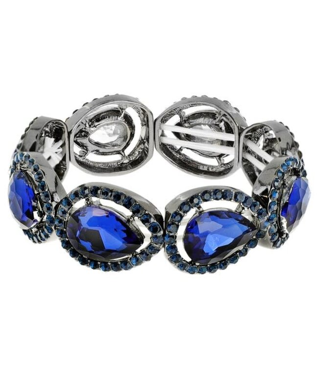 Be The Peace Jewel Bracelet - Navy