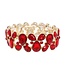 LAST MEMORY JEWEL BRACELET - RED