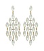 FALLING GLAMOUR EARRINGS - GOLD