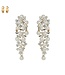 WHAT A WONDER PEARL CLIP ON EARRINGS - GOLD