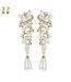 CAN'T GET ENOUGH PEARL CLIP ON EARRINGS - SILVER