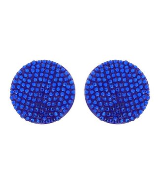 SHOW NOT TELL OVERSIZED KNOBS - ROYAL BLUE