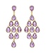 BRING IT BACK JEWEL EARRINGS - LAVENDER