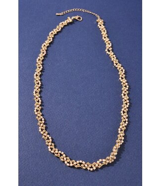 PEACE OF MIND GOLD DIPPED NECKLACE